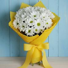 Букет цветов из:  Хризантемы в поселке Медико-Инструментального завода