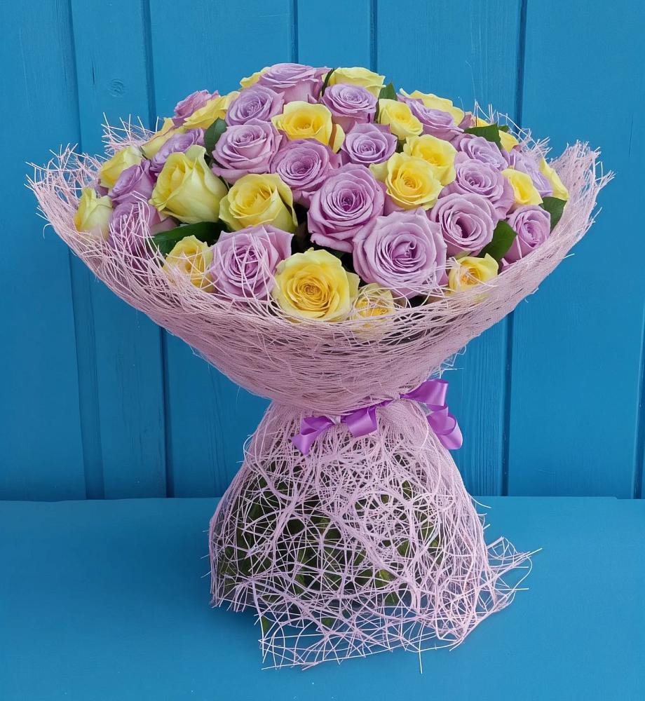 Букет 101 Волшебный Миг в поселке Медико-Инструментального завода