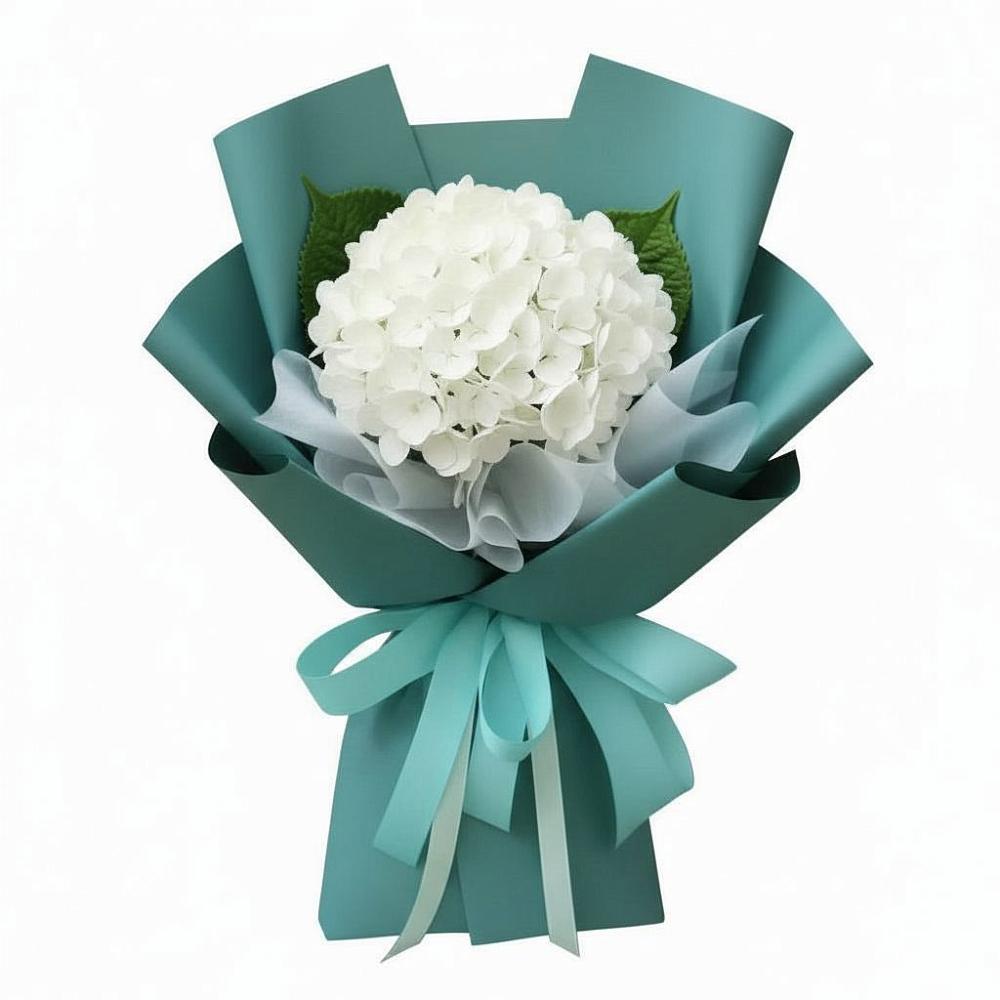 Букет цветов из: Гортензия в поселке Медико-Инструментального завода