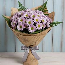 Букет цветов из:  Хризантемы #REPLACE_PRED# поселке Медико-Инструментального завода