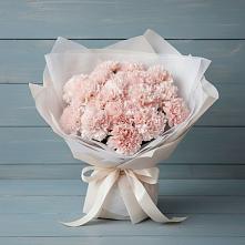 Букет цветов из:  Гвоздики в поселке Медико-Инструментального завода