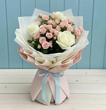 Букет цветов из:  Розы #REPLACE_PRED# поселке Медико-Инструментального завода