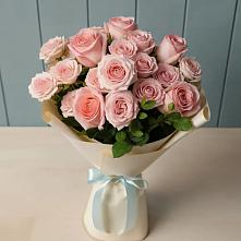 Букет Розовый шарм в поселке Медико-Инструментального завода
