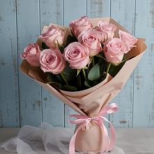 Букет цветов из:  Розы в поселке Медико-Инструментального завода