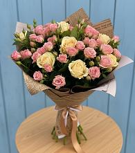 Букет цветов из:  Розы #REPLACE_PRED# поселке Медико-Инструментального завода