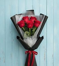 Букет цветов из:  Розы #REPLACE_PRED# поселке Медико-Инструментального завода