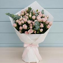 Букет цветов из:  Розы в поселке Медико-Инструментального завода