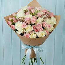Букет цветов из:  Розы #REPLACE_PRED# поселке Медико-Инструментального завода