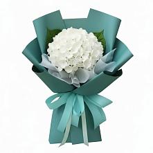 Букет цветов из:  Гортензия в поселке Медико-Инструментального завода